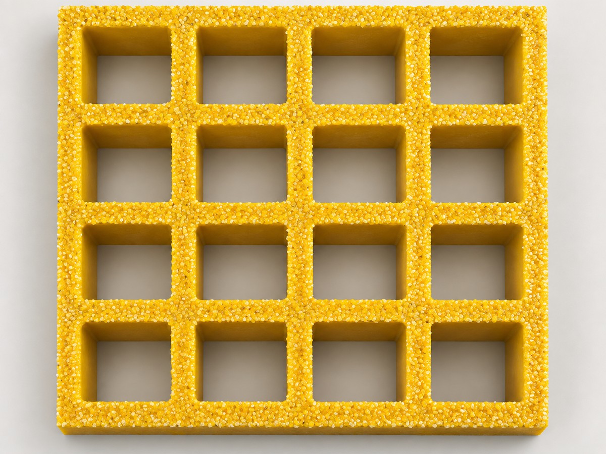 Gritted FRP grating surface